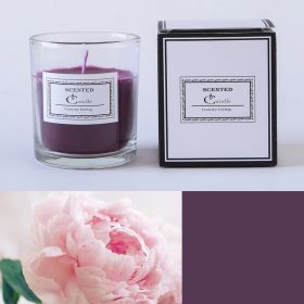 Christmas Handmade Fragrance Candle Light (Option: Fragrant purple woody aroma)