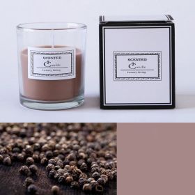 Christmas Handmade Fragrance Candle Light (Option: Brown black pepper)